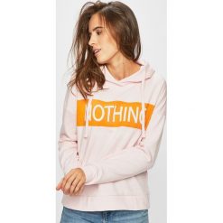 Only - Bluza. Czerwone bluzy z kapturem damskie Only, l, z bawełny. W wyprzedaży za 59.90 zł.
