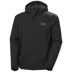 Kurtka Helly Hansen banff shell. Czarne kurtki męskie Helly Hansen, s, bez wzorów, sportowe, bez kaptura. W wyprzedaży za 635.15 zł.