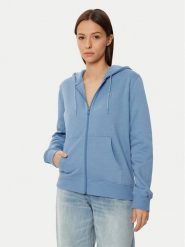 Tommy Jeans Bluza Flag DW0DW19729 Niebieski Regular Fit. Niebieskie bluzy bez kaptura damskie Tommy Jeans, s, z bawełny. Za 279.99 zł.