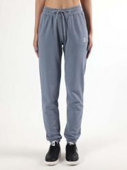 Spodnie dresowe z bawełna z ściągacze na co dzień. Niebieskie spodnie sportowe damskie LEONE 1947 APPAREL, xl, z bawełny, na fitness i siłownię. Za 126.26 zł.