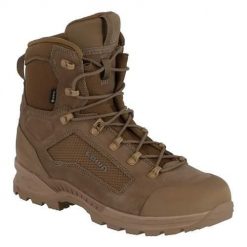 Buty trekkingowe męskie Lowa Breacher S Gtx Mid. Brązowe buty trekkingowe męskie Lowa, z materiału, za kostkę, bez zapięcia. Za 1,327.00 zł.