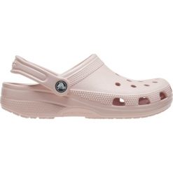 Klapki Crocs Classic. Białe klapki damskie Crocs, bez wzorów, bez obcasa. Za 189.99 zł.