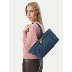 Torebka MICHAEL Michael Kors. Niebieskie torebki klasyczne damskie MICHAEL Michael Kors, bez wzorów, bez dodatków. Za 1,539.00 zł.