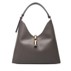 Torebka Furla. Szare torebki klasyczne damskie Furla, bez wzorów, bez dodatków. Za 1,369.00 zł.