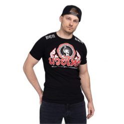 Koszulka Benlee Thailand. Czarne t-shirty sportowe męskie Benlee, z bawełny, bez ramiączek, do biegania. Za 153.00 zł.