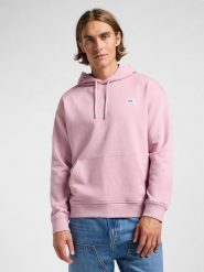 MESKA BLUZA LEE WW HOODIE SOFT MAUVE 112364139. Fioletowe bluzy bez kaptura męskie Lee, m. Za 159.99 zł.