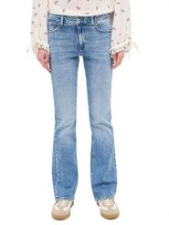 Mustang Dżinsy - Flared fit - w kolorze błękitnym rozmiar: W30/L32. Niebieskie jeansy damskie Mustang. Za 195.77 zł.