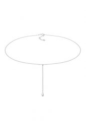 Elli Ladies Choker Y-chain drop ball boho wykonany z 925 Sterling Silver Naszyjniki 1 ct Damski. Szare naszyjniki damskie Elli, srebrne. Za 268.99 zł.