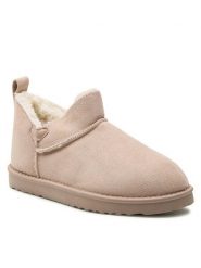 Jenny Fairy Śniegowce WSL19150-16 Beżowy. Brązowe śniegowce damskie Jenny Fairy, z materiału. Za 49.99 zł.