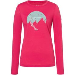 Koszulka z długim rękawem damska SUPER.NATURAL W Gondola. Czerwone t-shirty damskie Super.natural, m, bez wzorów, bez kołnierzyka. Za 279.99 zł.