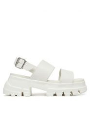 Tommy Jeans Sandały Tjw Chunky City Sandal EN0EN02750 Écru. Sandały damskie Tommy Jeans, bez wzorów, z jeansu, bez obcasa, na płaskiej podeszwie. Za 239.99 zł.