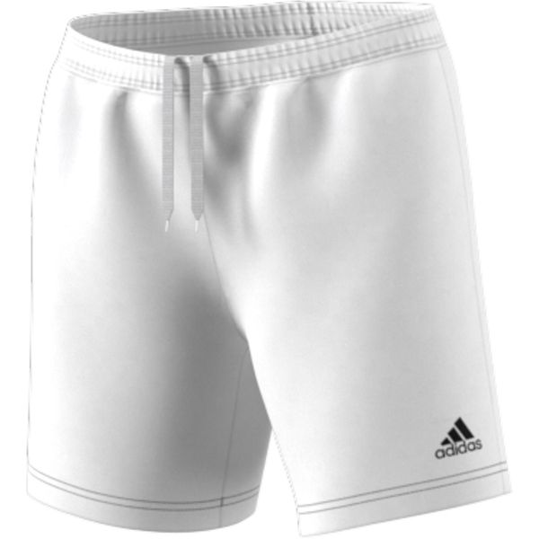 Spodenki damskie adidas Entrada 22. Białe szorty damskie Adidas, bez wzorów, z poliesteru, sportowe. Za 53.00 zł.