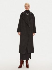 Imperial Płaszcz zimowy KG26IIK Czarny Oversize. Czarne płaszcze damskie Imperial, na zimę, l, bez wzorów, z syntetyku. Za 949.99 zł.
