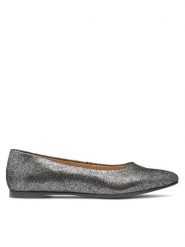 Lasocki Baleriny RST-NOEL-04 Srebrny. Szare baleriny damskie Lasocki, bez wzorów, ze skóry, bez obcasa. Za 119.99 zł.