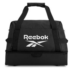 Torba podróżna Reebok. Szare torebki klasyczne damskie Reebok, bez wzorów, bez dodatków. Za 124.99 zł.