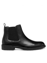 Geox Sztyblety U Redclif U56LXB 0003C C9999 Czarny. Czarne sztyblety męskie Geox, ze skóry, bez zapięcia. Za 539.99 zł.