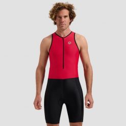 Kombinezon na triatlon Rogelli FLORIDA. Czarne kombinezony damskie Rogelli, m, bez wzorów, sportowe, bez kołnierzyka, bez ramiączek. Za 210.00 zł.
