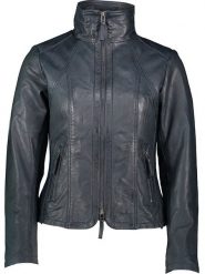 7eleven Skórzana kurtka "Serace" w kolorze granatowym rozmiar: 36. Niebieskie kurtki damskie 7eleven, bez wzorów, z materiału, bez kaptura. Za 434.99 zł.