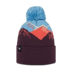 Czapka BUFF KNITTED BEANIE TATIK BURGUNDY. Czerwone czapki zimowe damskie Buff. Za 169.90 zł.
