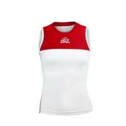 Damski tank top Acerbis Vicky. Białe topy damskie ACERBIS, bez wzorów, bez kołnierzyka. Za 135.00 zł.