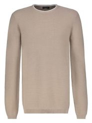 Eight2Nine Sweter w kolorze szarobrązowym rozmiar: L. Brązowe swetry męskie Eight2Nine, l, bez wzorów, z bawełny, bez kołnierzyka. Za 118.56 zł.