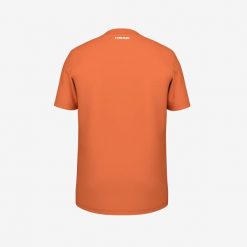Koszulka sportowa męska Head Club Carl. Brązowe t-shirty sportowe męskie HEAD, l, z bawełny, bez ramiączek, tenisowe. Za 329.99 zł.