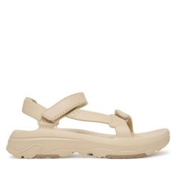 Sandały Teva. Brązowe sandały damskie Teva, bez wzorów, bez obcasa, na płaskiej podeszwie. Za 249.99 zł.