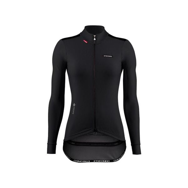 Kurtka damska Etxeondo Dena Gore-Tex WindStopper. Czarne kurtki damskie ETXEONDO, s, bez wzorów, z gore-texu, bez kaptura. W wyprzedaży za 907.25 zł.
