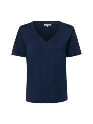 Marie Lund Koszulka Kobiety Bawełna (100%) niebieski, S. Niebieskie t-shirty damskie Marie Lund, s, bez wzorów, z bawełny, bez kołnierzyka. Za 99.95 zł.