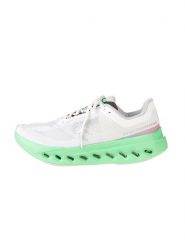 ON RUNNING Buty "Cloudsurfer next" w kolorze biało-zielonym do biegania rozmiar: 42,5. Białe obuwie do biegania damskie On Running. Za 457.95 zł.