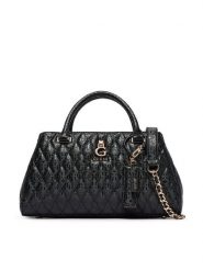 Guess Torebka Tamara HWGG23 23060 Czarny. Czarne torebki klasyczne damskie Guess, z aplikacjami, ze skóry, bez dodatków. Za 674.99 zł.