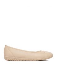 Lasocki Baleriny CEO-WI16-GRAPES-01 Beżowy. Brązowe baleriny damskie Lasocki, bez wzorów, ze skóry, bez obcasa. Za 169.99 zł.