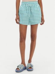 Seafolly Szorty materiałowe Sorrento 55576-SH Zielony Regular Fit. Zielone szorty damskie Seafolly, bez wzorów, z bawełny. Za 339.99 zł.