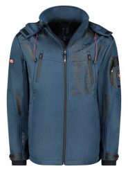 Canadian Peak Kurtka softshellowa "Talenteak" w kolorze granatowym rozmiar: S. Niebieskie kurtki outdoor męskie Canadian Peak, s, bez wzorów, bez kaptura. Za 158.10 zł.