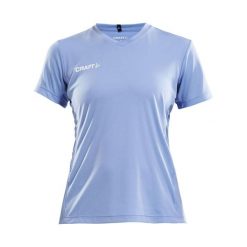 Koszulka sportowa damska Craft 19055661341. Niebieskie topy sportowe damskie Craft, uniwersalny, bez wzorów, z materiału, bez ramiączek. Za 149.99 zł.