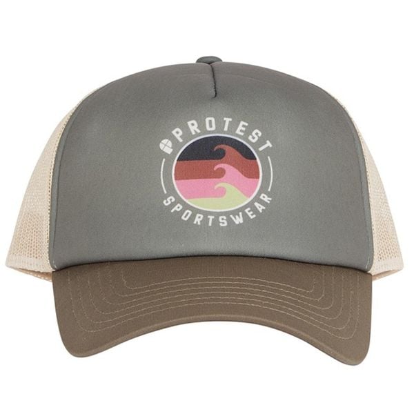 Czapka męska Protest PRTMARKBY cap. Zielone czapki męskie Protest, bez wzorów, sportowe. Za 119.99 zł.