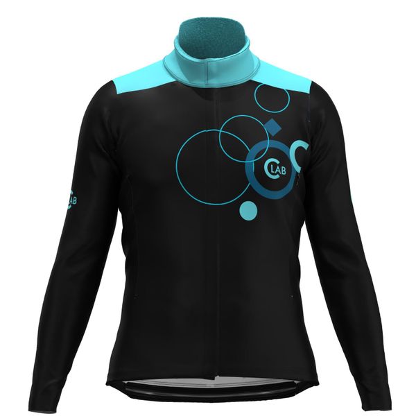 Wodoodporna Zimowa Kurtka Pirineus Galaxy Czarno-Niebieska. Czarne kurtki męskie C-LAB, na zimę, s, bez wzorów, rowerowe. W wyprzedaży za 708.75 zł.