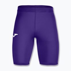Spodenki piłkarskie termoaktywne Joma Brama Academy. Fioletowe szorty męskie Joma, bez kołnierzyka. Za 38.99 zł.