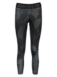 The North Face Legginsy sportowe "Flex" w kolorze szaro-czarnym rozmiar: XS. Czarne legginsy damskie The North Face, xs, bez wzorów, outdoorowe. Za 135.17 zł.
