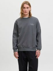 Jack & Jones Bluza "Jprblachad" w kolorze szarym rozmiar: L. Szare bluzy bez kaptura męskie Jack & Jones, l, z bawełny. Za 114.44 zł.