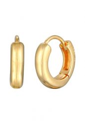 Elli Damske kreole zawiasy Basic Round ze srebra próby 925 Sterling Silver Kolczyki 1 ct Damski. Szare kolczyki damskie Elli, srebrne. Za 328.99 zł.