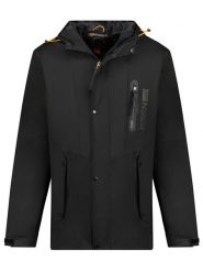 Geographical Norway Kurtka przejściowa "Camp" w kolorze czarnym rozmiar: S. Czarne kurtki męskie Geographical Norway, s, bez wzorów, bez kaptura. Za 144.92 zł.