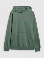 4F Bluza w kolorze zielonym rozmiar: M. Zielone bluzy z kapturem męskie 4f, m. Za 118.56 zł.