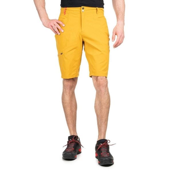 Spodenki męskie Diamond Valley. Żółte szorty męskie Black Diamond, bez kołnierzyka. Za 329.99 zł.