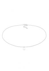 Elli Damski wisiorek płytkowy łańcuszek pancerka Basic ze srebra próby 925 Sterling Silver Naszyjniki 1 ct. Szare naszyjniki damskie Elli, na co dzień, srebrne. Za 283.99 zł.