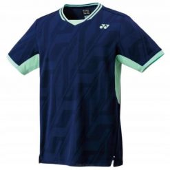 Koszulka tenisowa Yonex RG Crew Neck Shirt. Niebieskie t-shirty sportowe męskie YONEX, l, z materiału, bez ramiączek, tenisowe. Za 439.99 zł.
