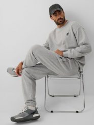 4F Spodnie dresowe joggery męskie - szare XXL. Szare spodnie dresowe męskie 4f, bez wzorów, z dresówki. Za 149.99 zł.