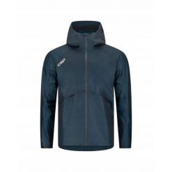 Męska kurtka sportowa do biegania przeciwdeszczowa Pro Run 3L CEP. Niebieskie kurtki treningowe męskie CEP, l, bez wzorów, z poliesteru, do biegania. Za 1,499.00 zł.