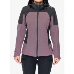Kurtka softshell damska CMP Larisa. Czerwone kurtki damskie CMP, bez wzorów, z softshellu, bez kaptura. Za 314.99 zł.