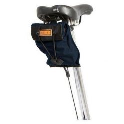 Torba rowerowa City Saddle Bag Small w kolorze granatowym RESTRAP. Niebieskie torebki klasyczne damskie RESTRAP, bez wzorów, bez dodatków. Za 211.00 zł.